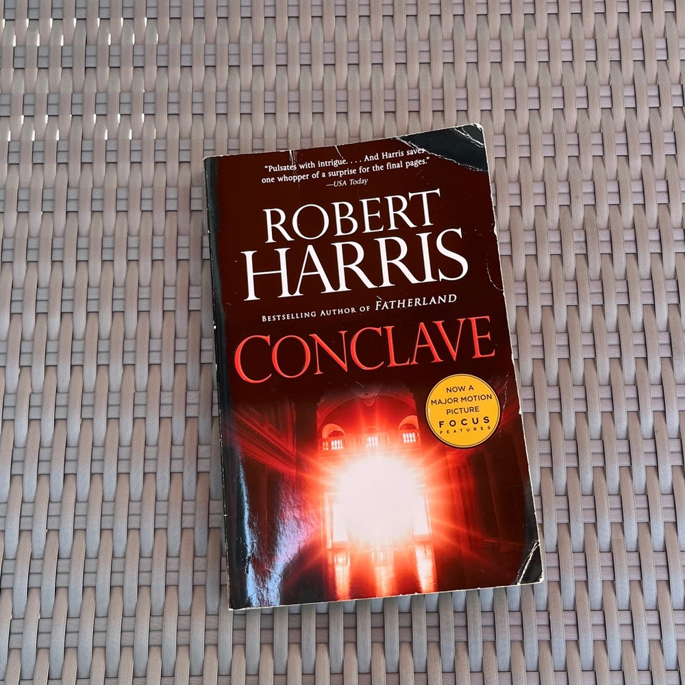 'Conclave' Book - Black and Red Cover